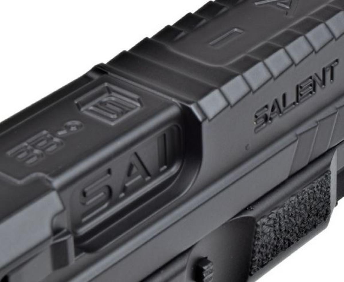 Cyma CM135 "SAI BLU" Black/Gold Pistole 0,5 Joule AEP